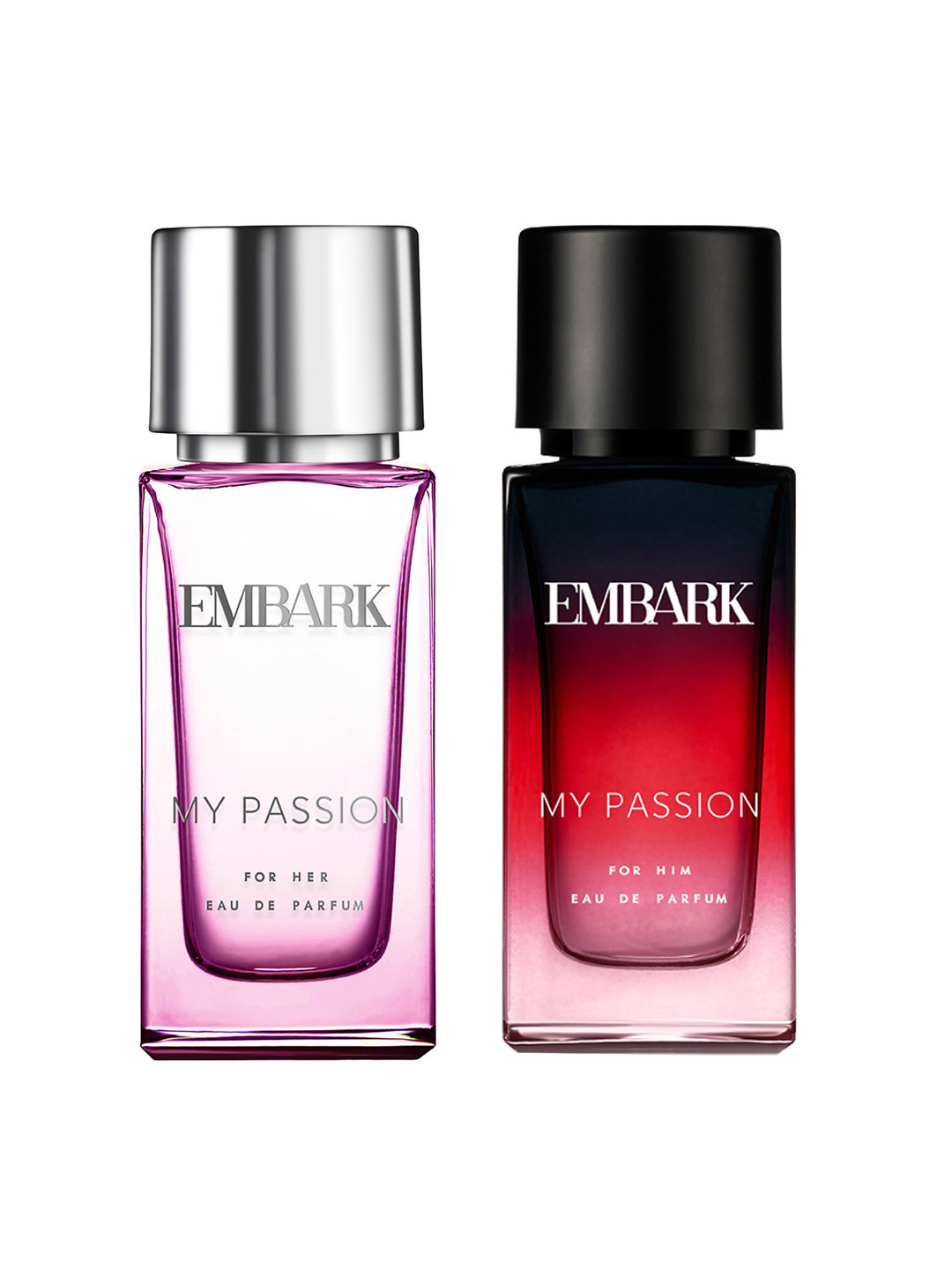 EMBARK My Passion Eau De Parfum Duo for Him & Her - 30ml each