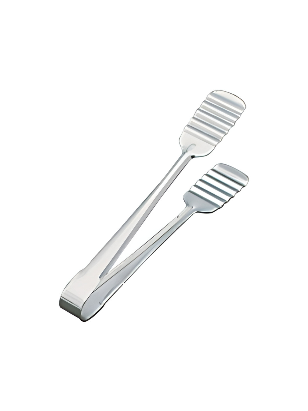 Ikarus Silver Toned Stainless Steel Cake Tong