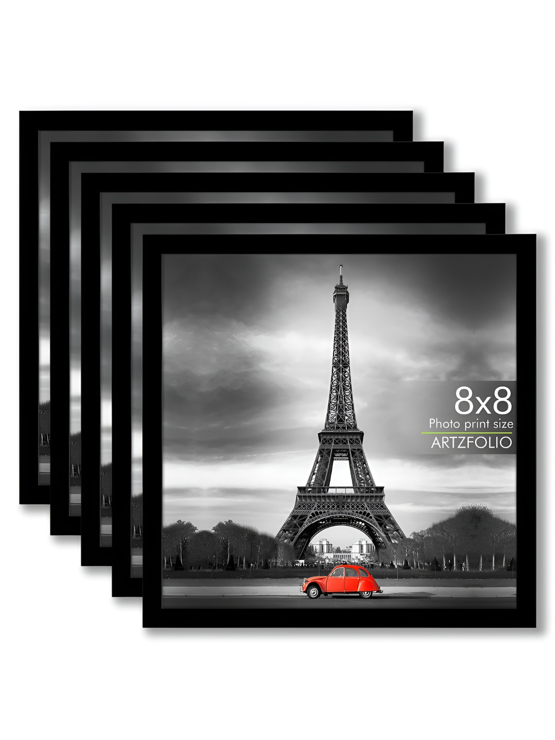 ArtzFolio Black 5 to 7 Pieces Wood Wall Photo Frames