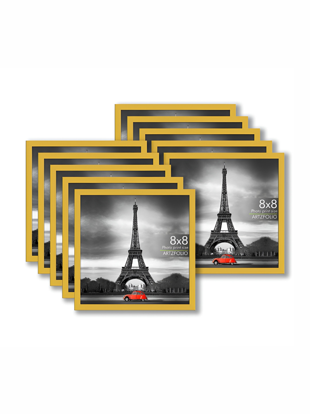 ArtzFolio Gold-Toned 8 to 12 Pieces Wood Wall Photo Frames