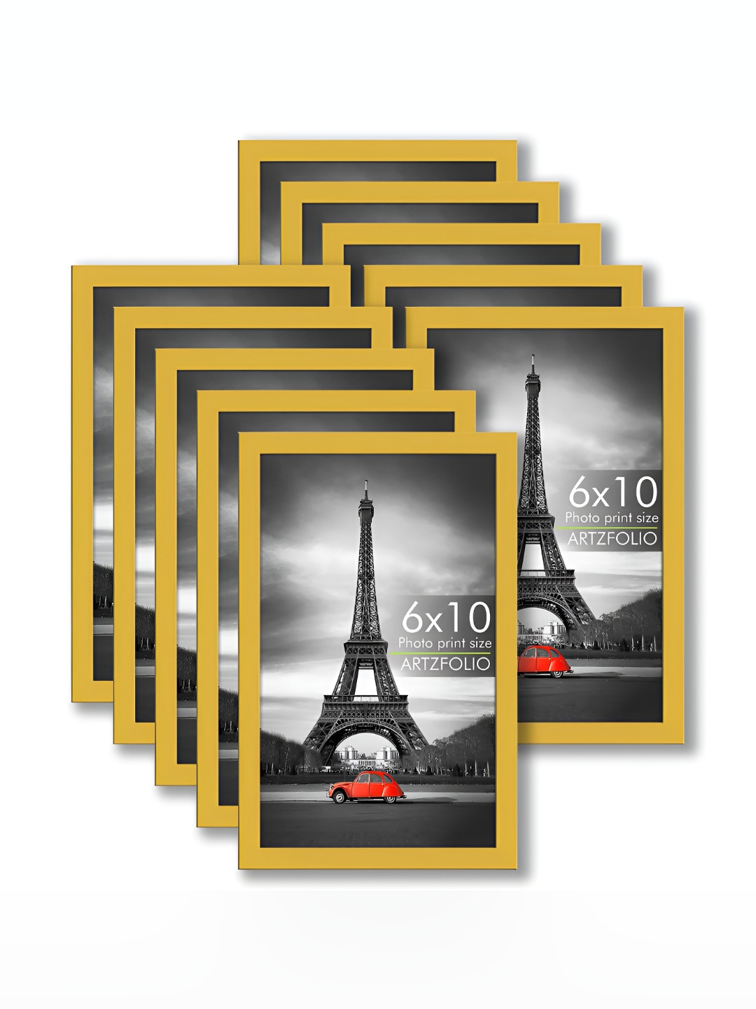 ArtzFolio Gold-Toned 8 to 12 Pieces Wood Wall Photo Frames