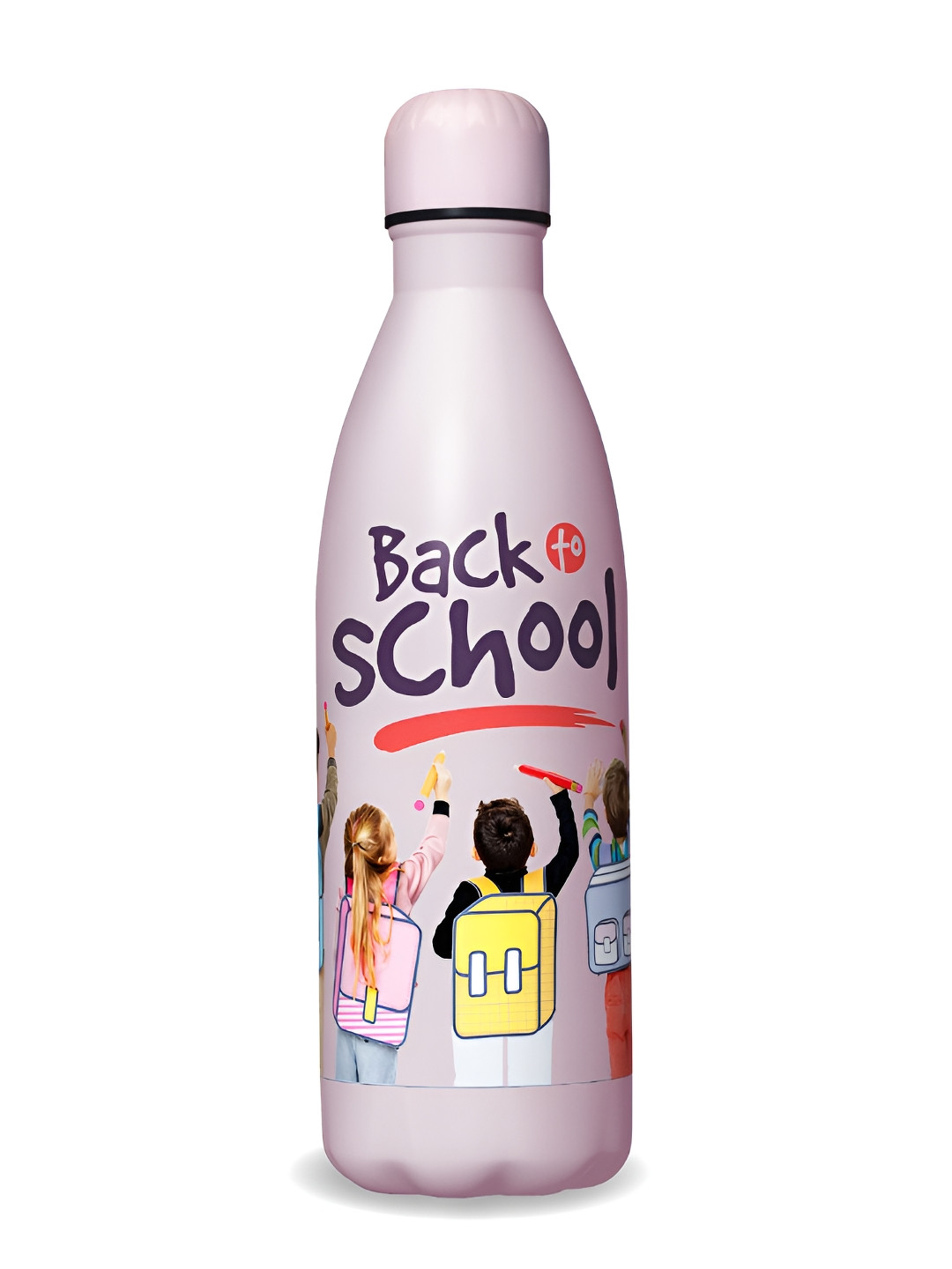 Speedex Milo Pink Typography Stainless Steel Water Bottle - 500ml