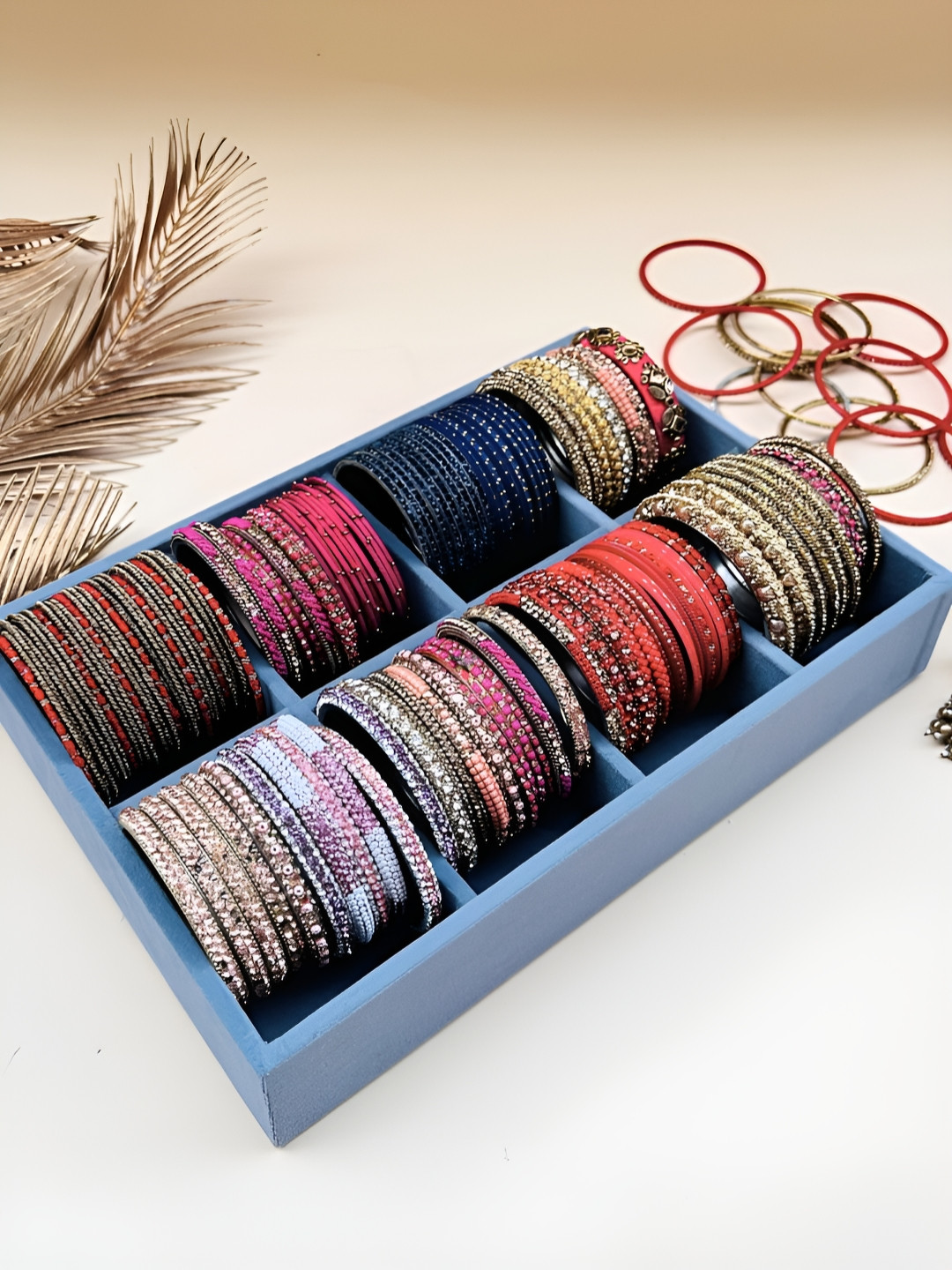 La Trove Grey Bangle Jewellery Organiser