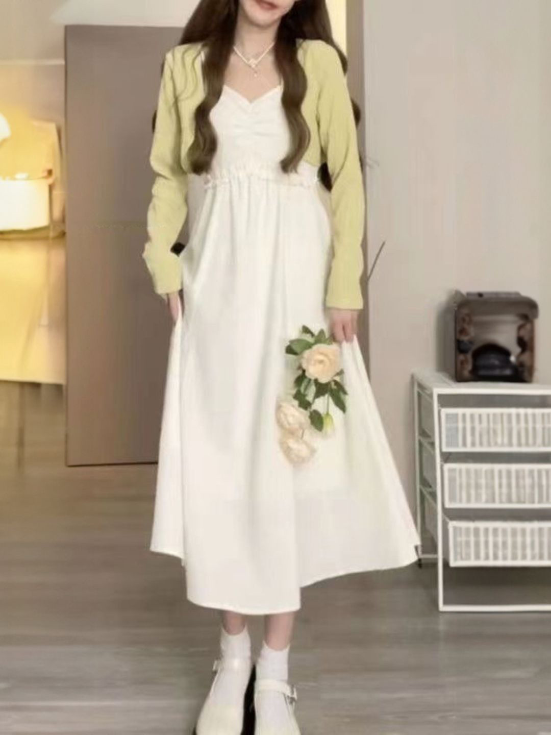 StyleCast Women Front-Open Cropped Shrug
