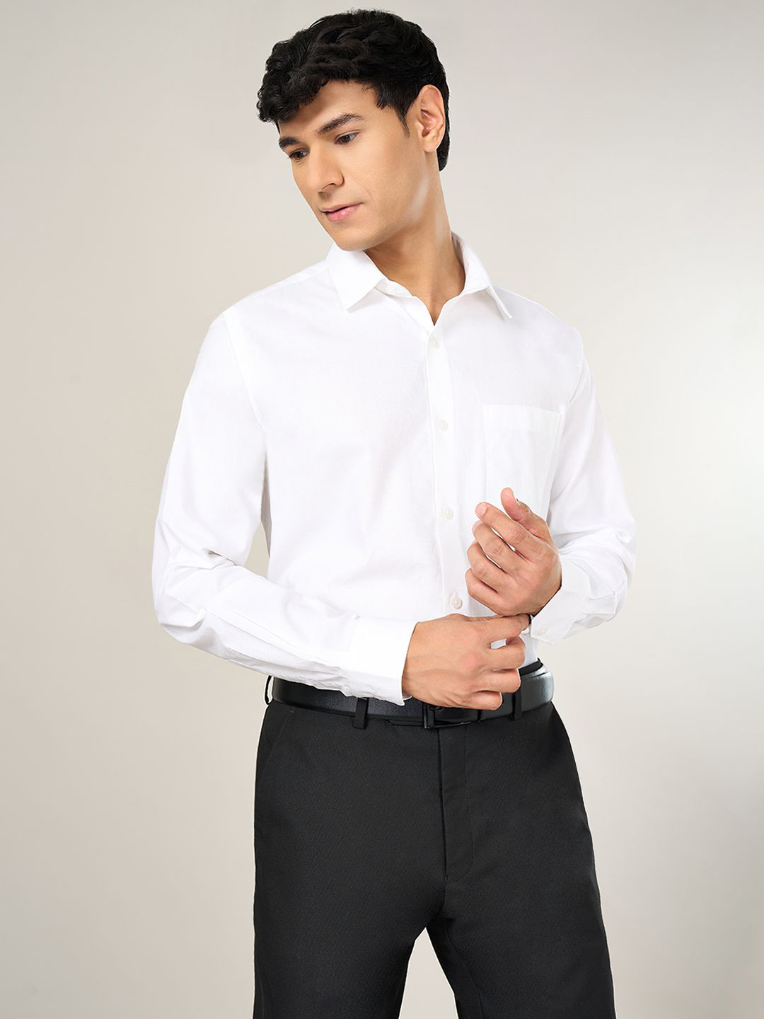 Peregrine by Pantaloons Men Opaque Formal Shirt
