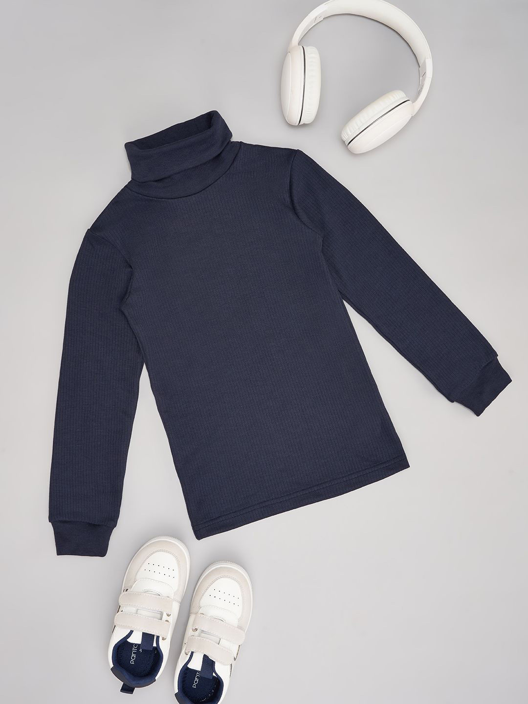 Pantaloons Junior Boys Ribbed Thermal Top