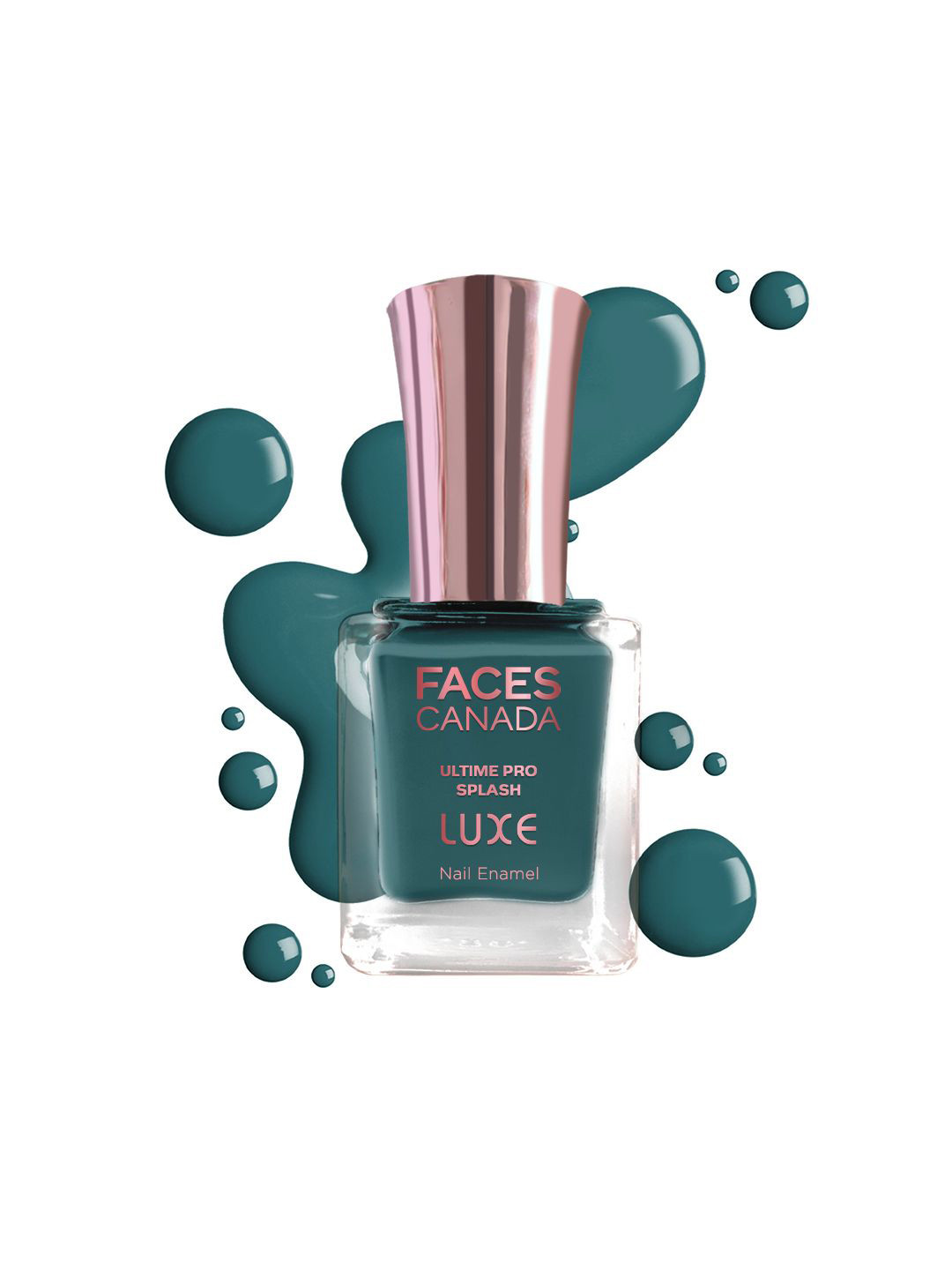 FACES CANADA Ultime Pro Splash Luxe Nail Enamel - 12ml - Teal Veil L31