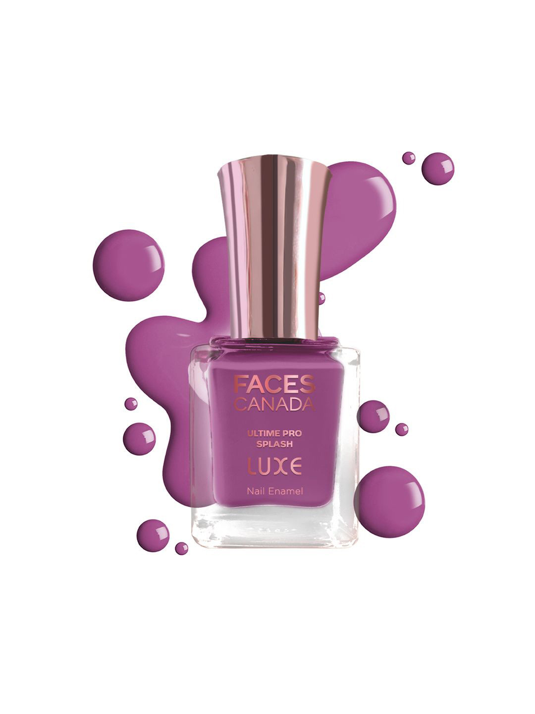 FACES CANADA Ultime Pro Splash Luxe Nail Enamel - 12ml - Purple Punch L51