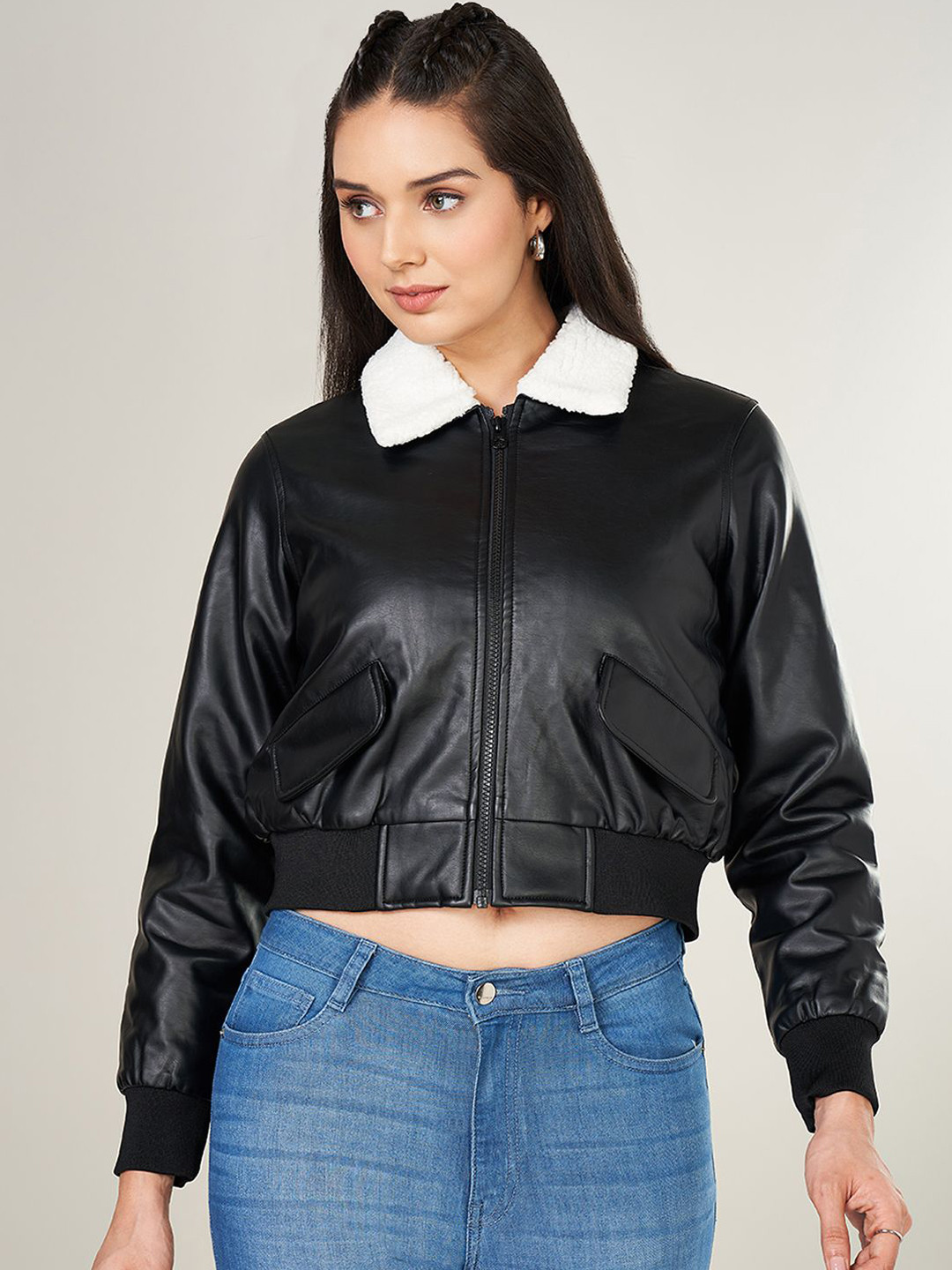 SF JEANS by Pantaloons Women Long Sleeves Woven Jacket