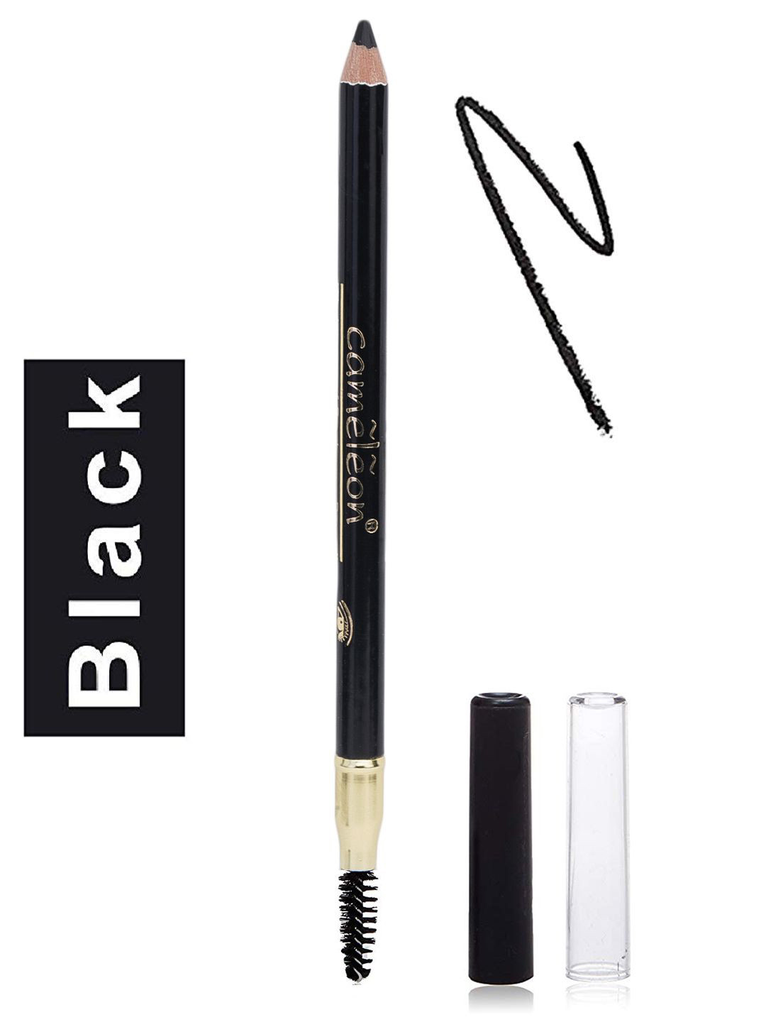 Cameleon Eyebrow Pencil With Brush- 5 g- Black 101