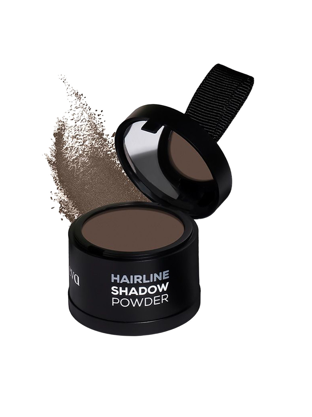 Gleva Hairline Powder Instant Hair Root Concealer- 3g- Medium Brown