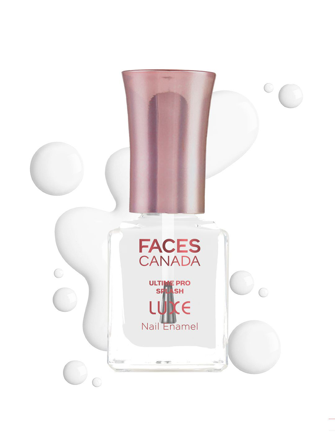 FACES CANADA Luxe Ultime Pro Splash Quick Dry Nail Enamel 12 ml - Dew Drop TC01