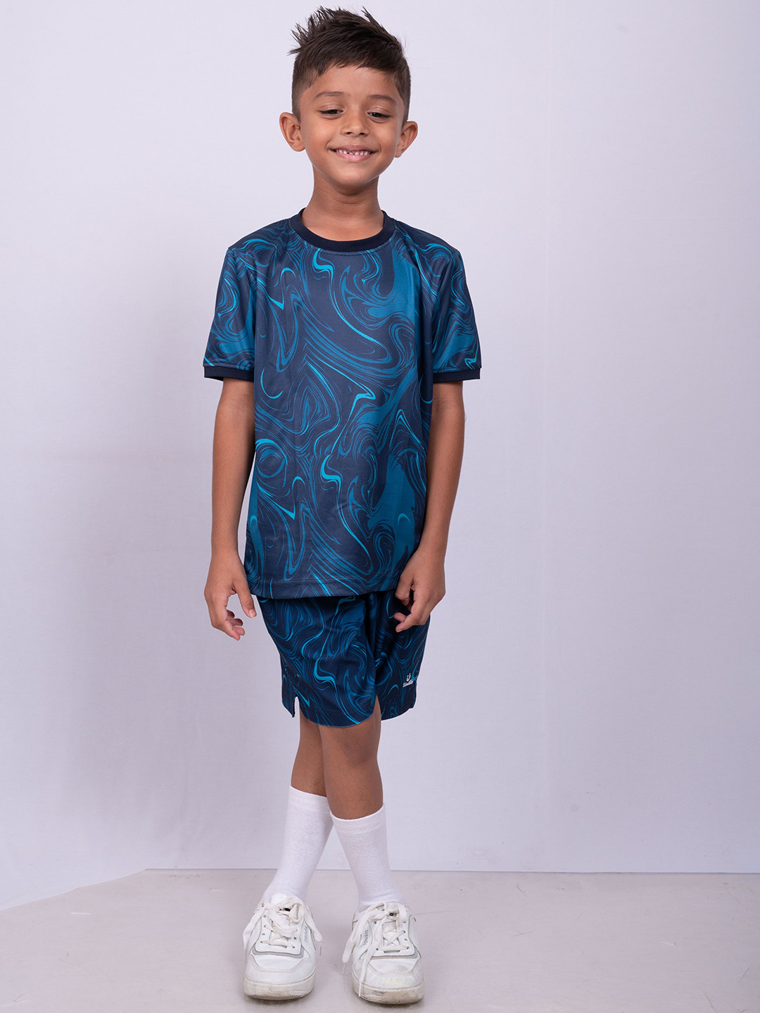 UMILDO Boys Printed Running Sports Shorts