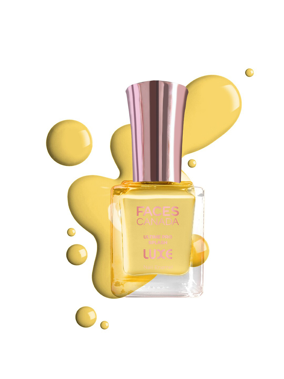 FACES CANADA Ultime Pro Splash Luxe Quick-Dry Nail Enamel 12ml - Canary L06