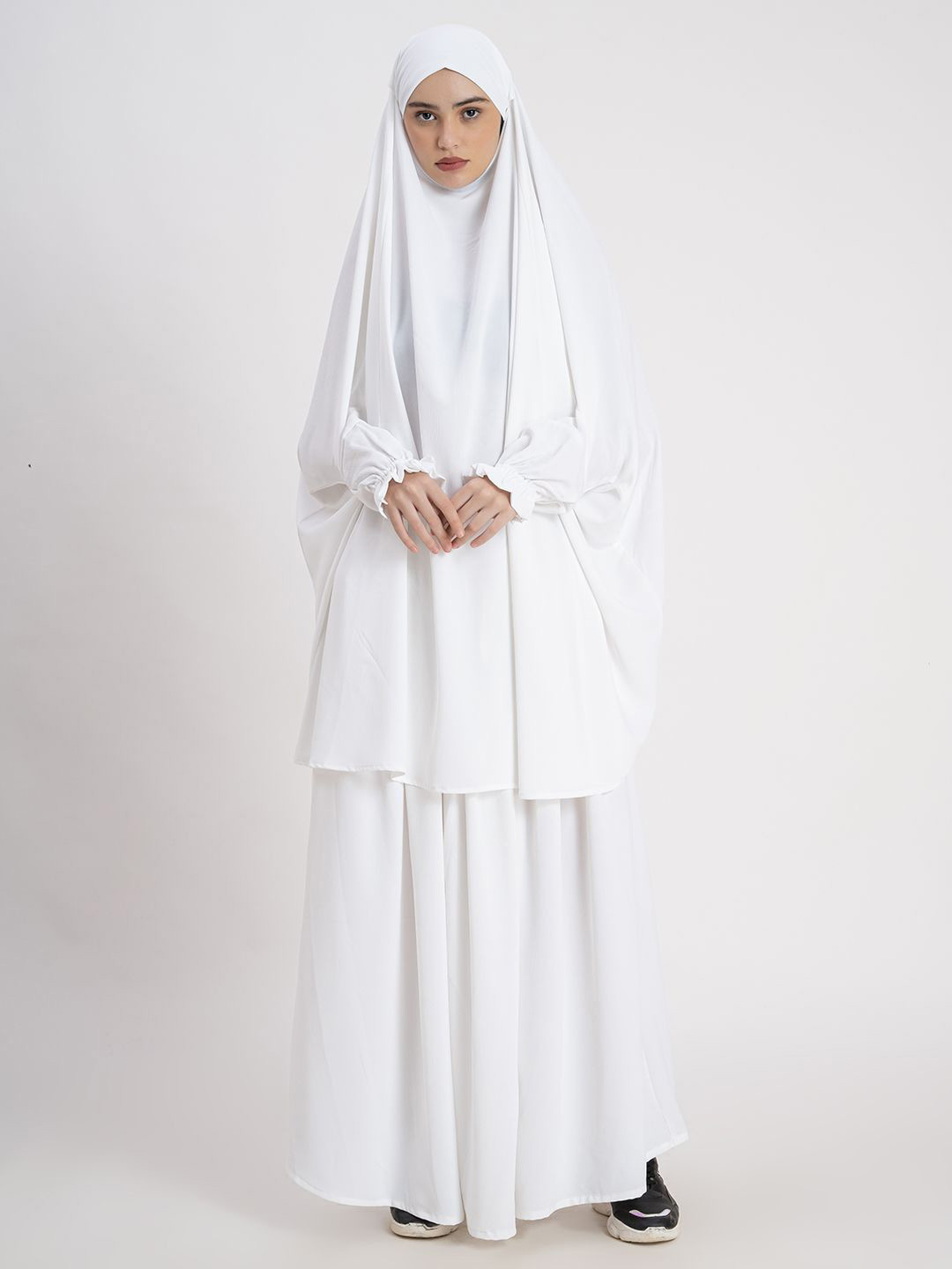 SANASH Collections 2 Pcs Jilbab Set With Skirt