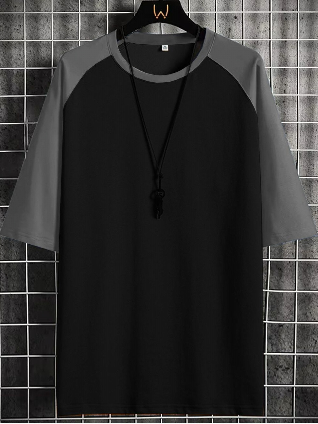 Genzy Men Casual Raglan Sleeve T-shirt
