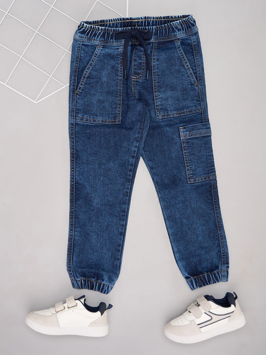 Pantaloons Junior Boys Mid-Ris Regular Jogger Jeans