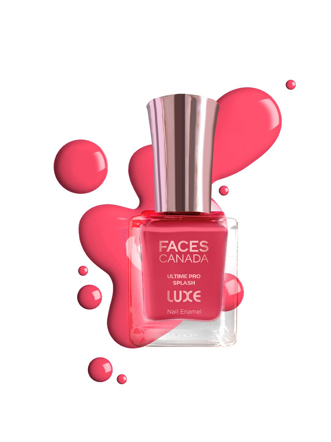 FACES CANADA Ultime Pro Splash Luxe Quick-Dry Nail Enamel 12ml - Coral Reef L24
