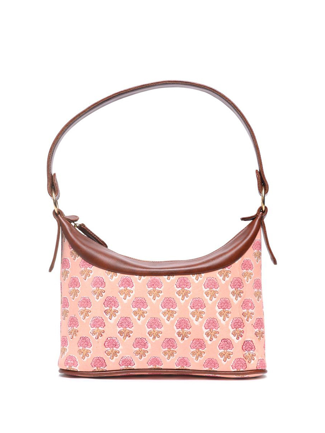 Block N Style Printed Structured Tote Bag with Quilted