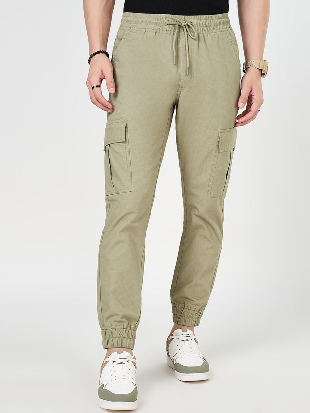 People Men Cargo Styles Cotton Jogger Trouser