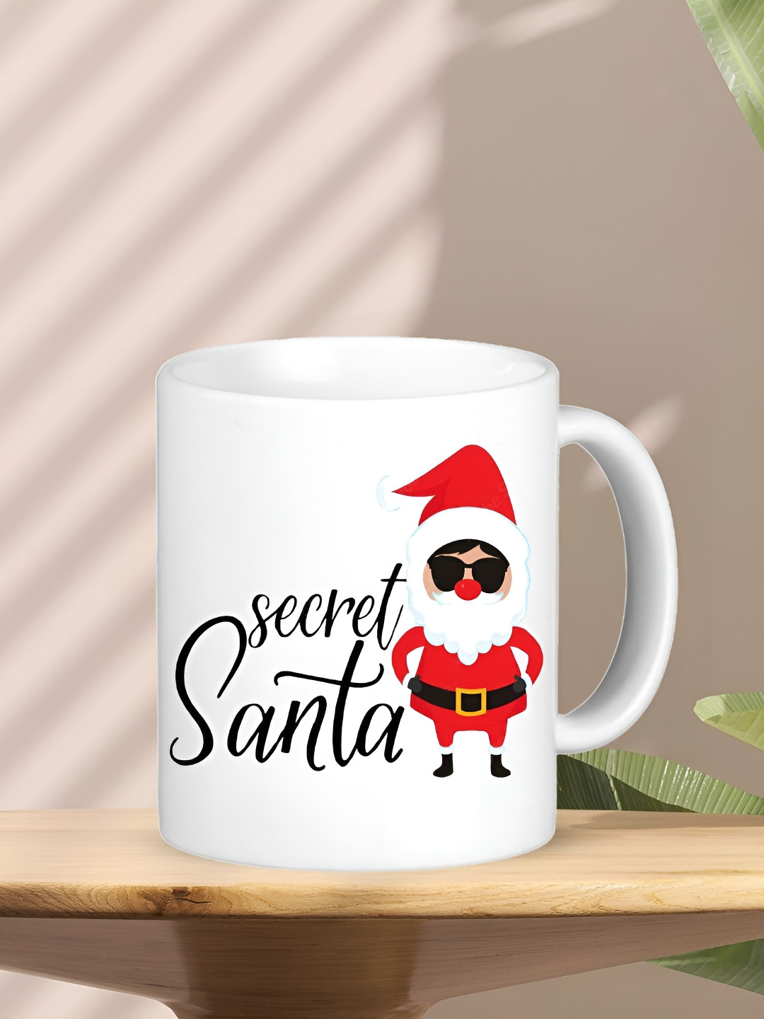 ZINGY GIFTS Vogue Quicksand Stroke White Typography Ceramic Microwave Safe Mug-350ml