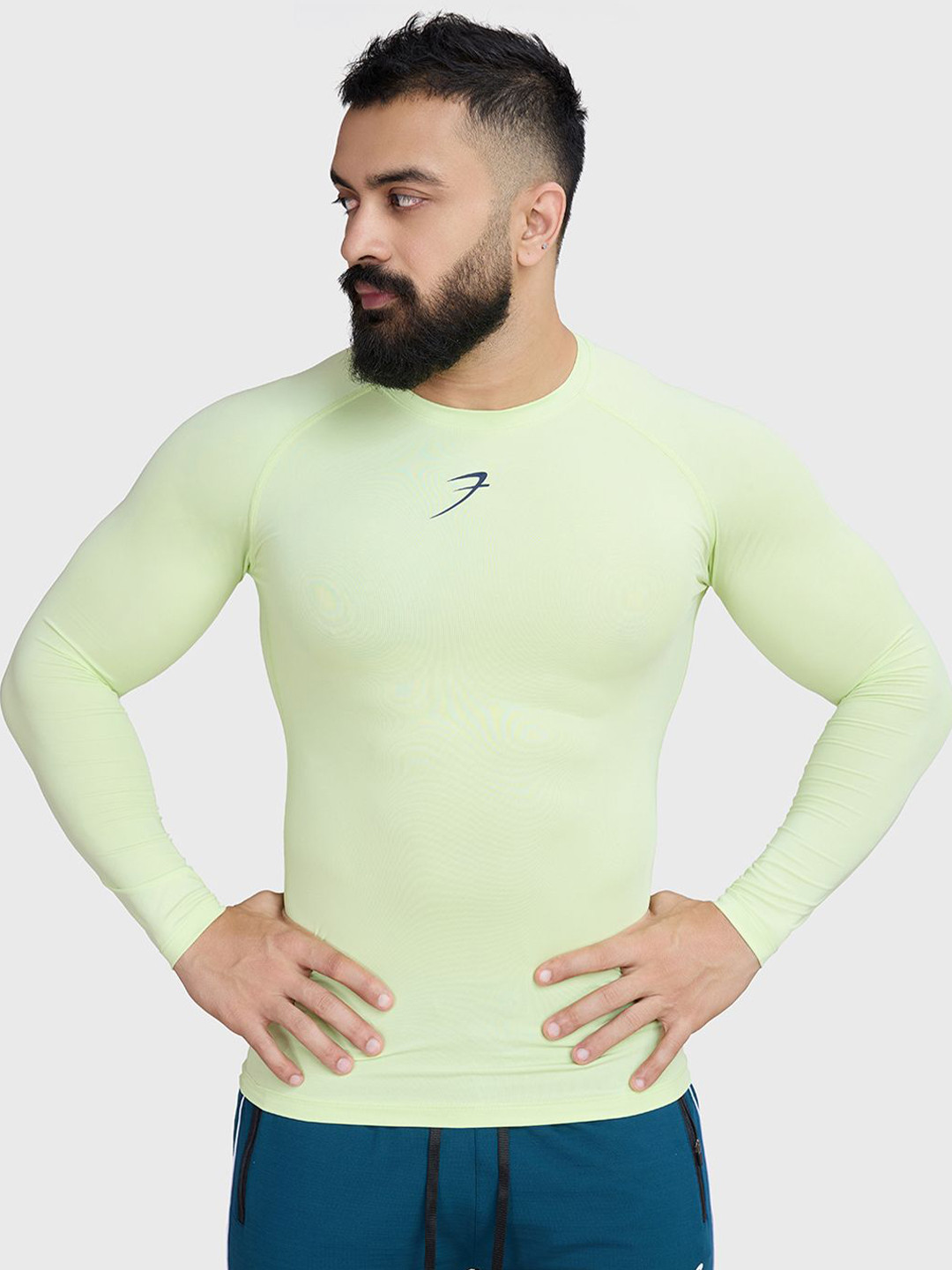 FUAARK Men Stretchex Pockets Compression T-shirt