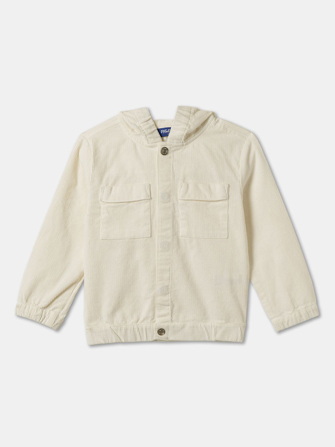 R&B Boys Corduroy Tailored Jacket with Embroidered