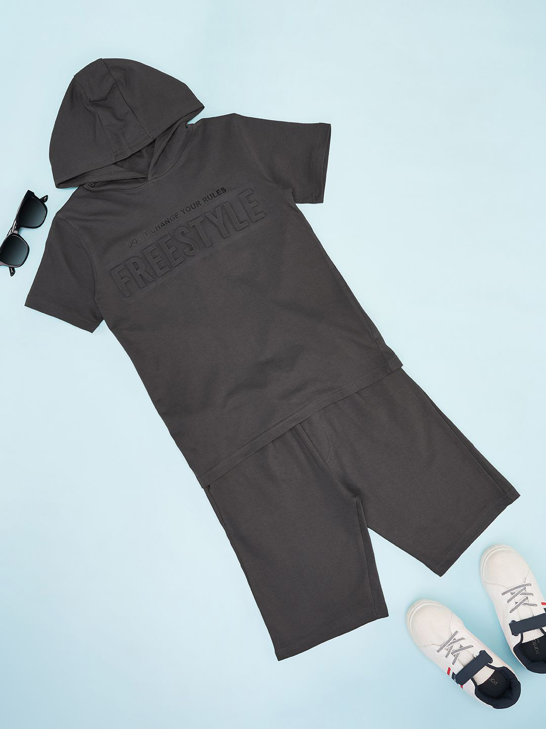 Pantaloons Junior Boys T-shirt with Shorts