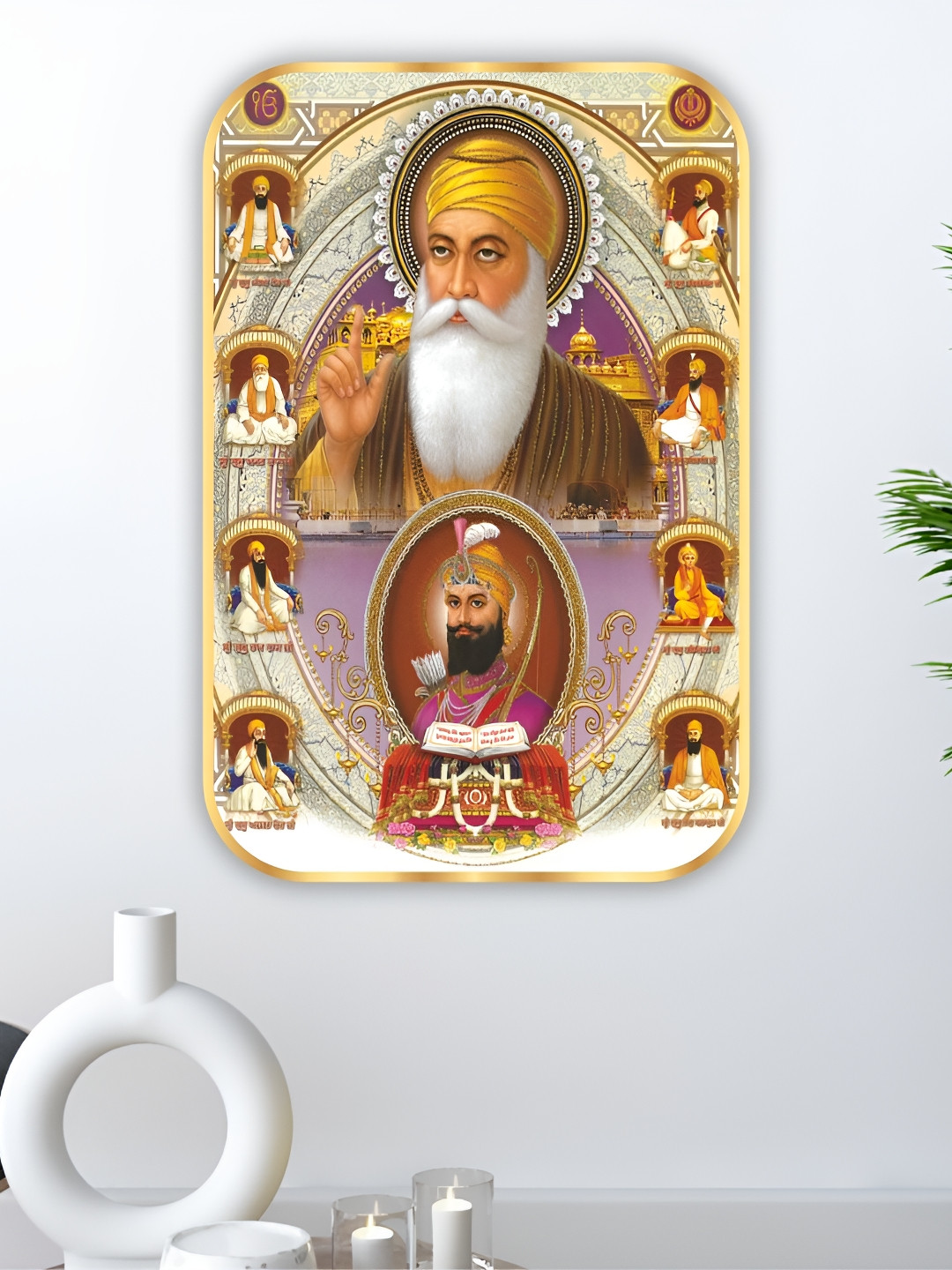 SAF Religious Canvas Wall Rectangle Paintings Wall Art