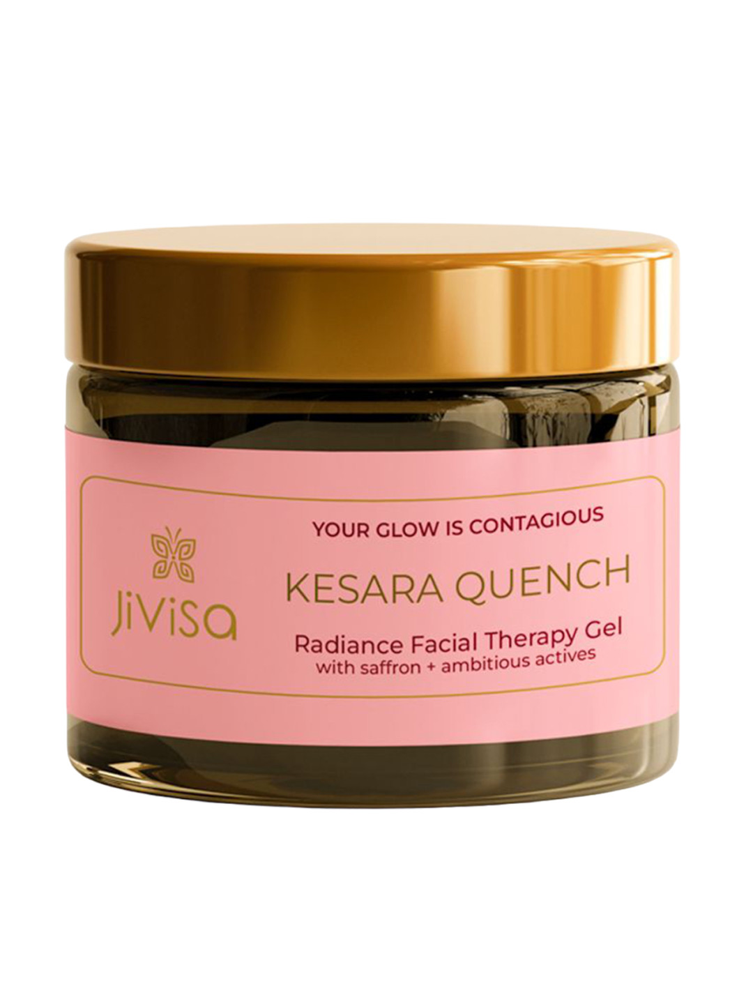 JiViSa Kesara Quench Radiance Facial Therapy Gel - 50 g
