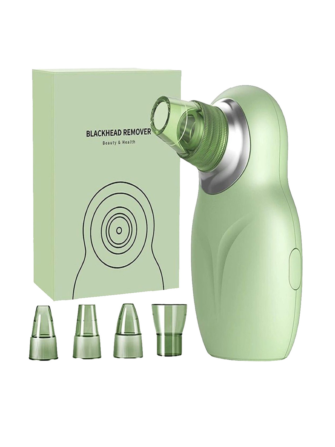 semino Electric Rechargeable Acne Blackhead Remover - Green