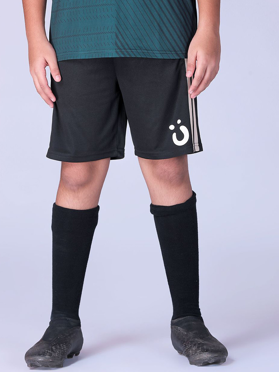 UMILDO Boys Colourblocked Running  Technology Sports Shorts