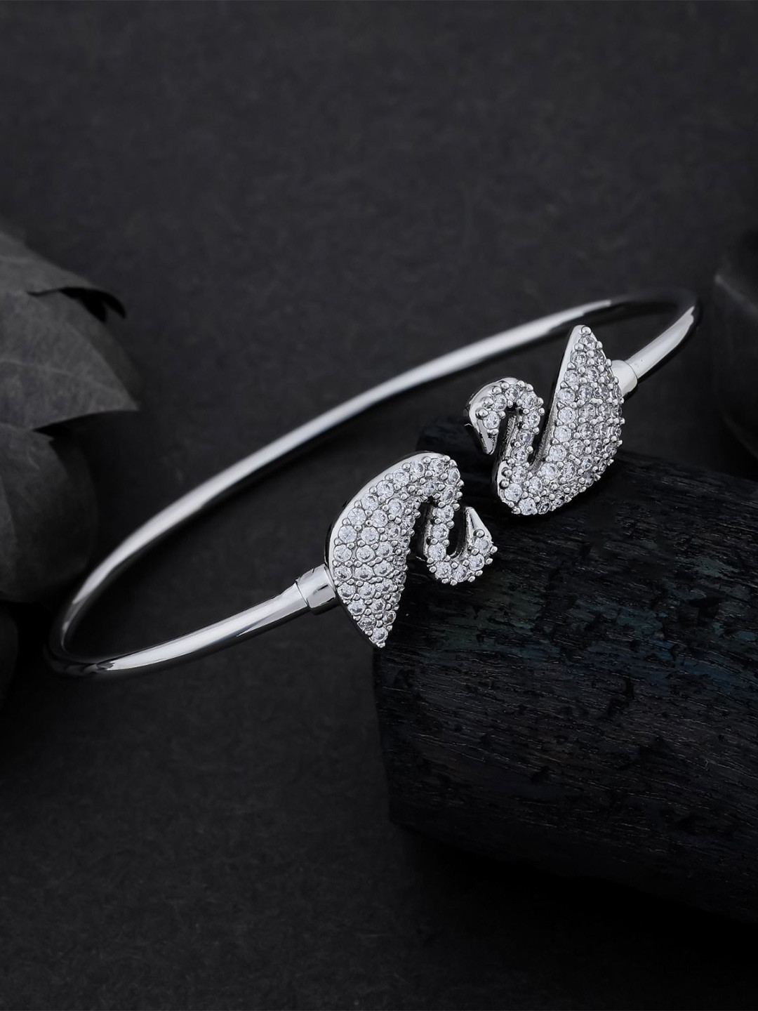 SKY SHOPPERS Women Cubic Zirconia Cuff Bracelet