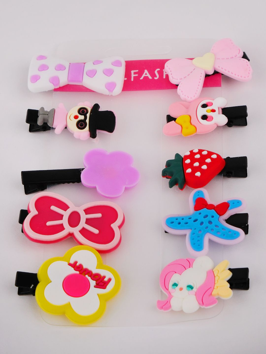 DukieKooky Girls Pack Of 16 Western Hair Accessory Set