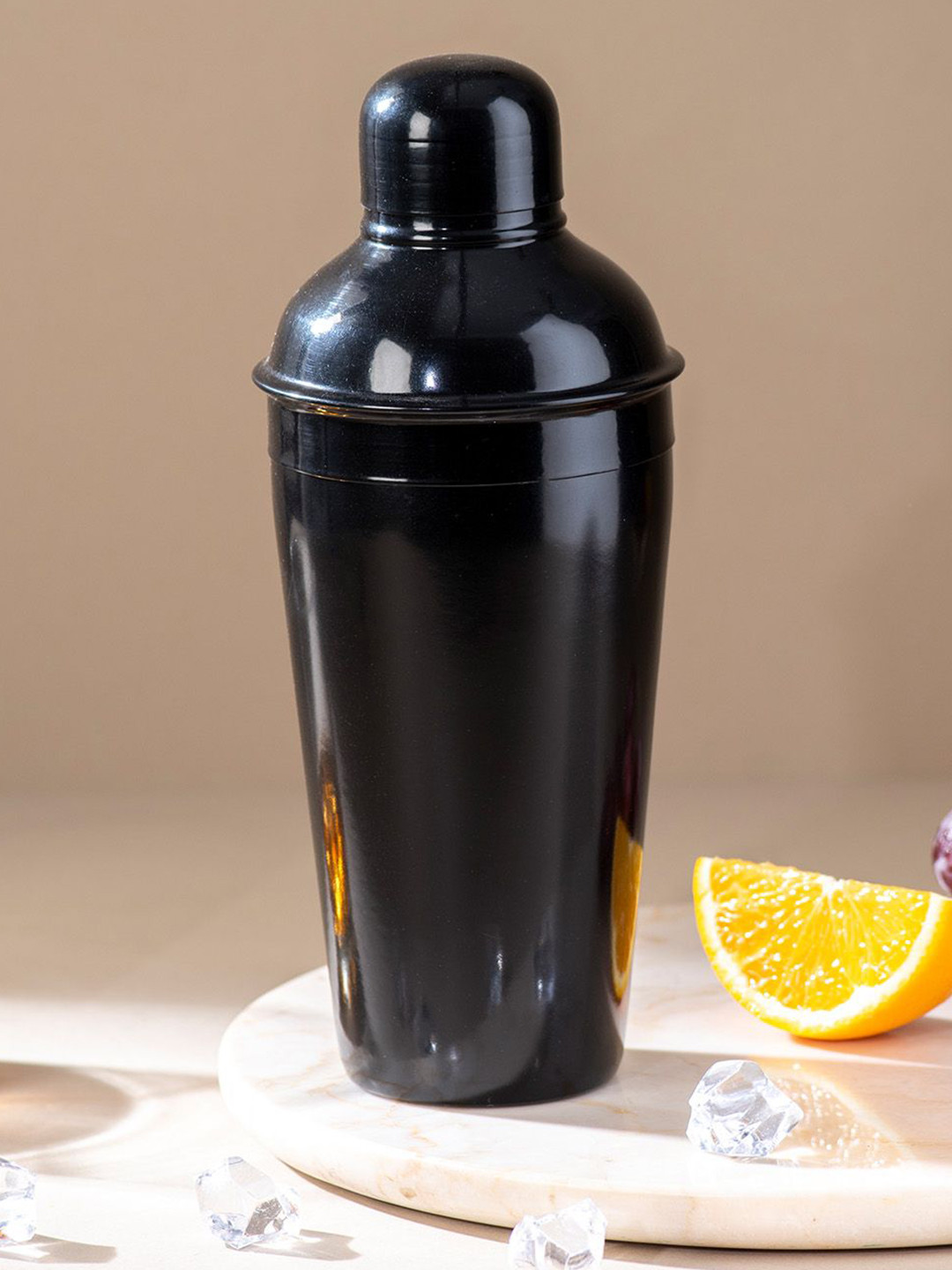 nestroots Black Stainless Steel Cocktail Shaker