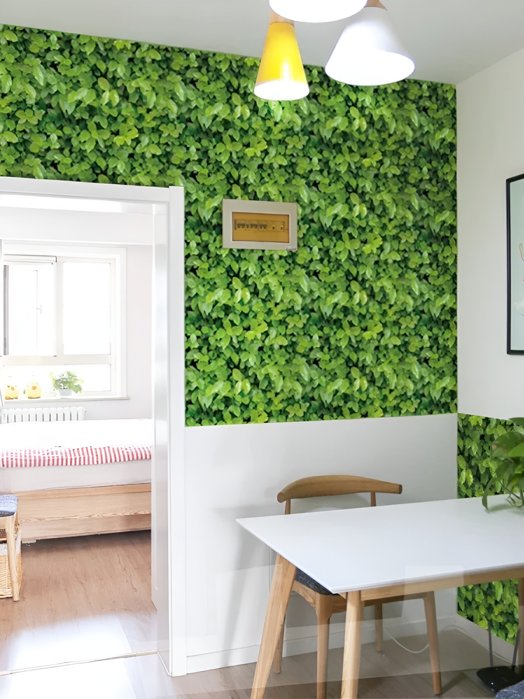 Asian royal Green Tropical Printed PVC Vinyl Decals & Sticker