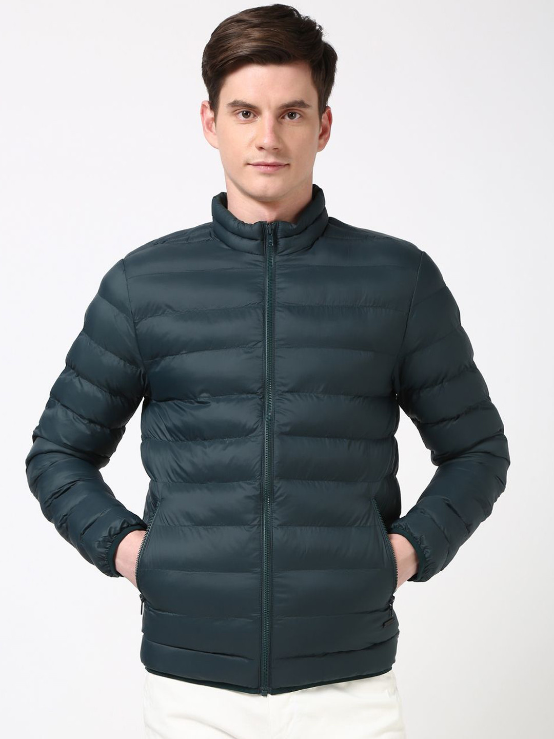 Peter England Casuals Men Puffer Jacket
