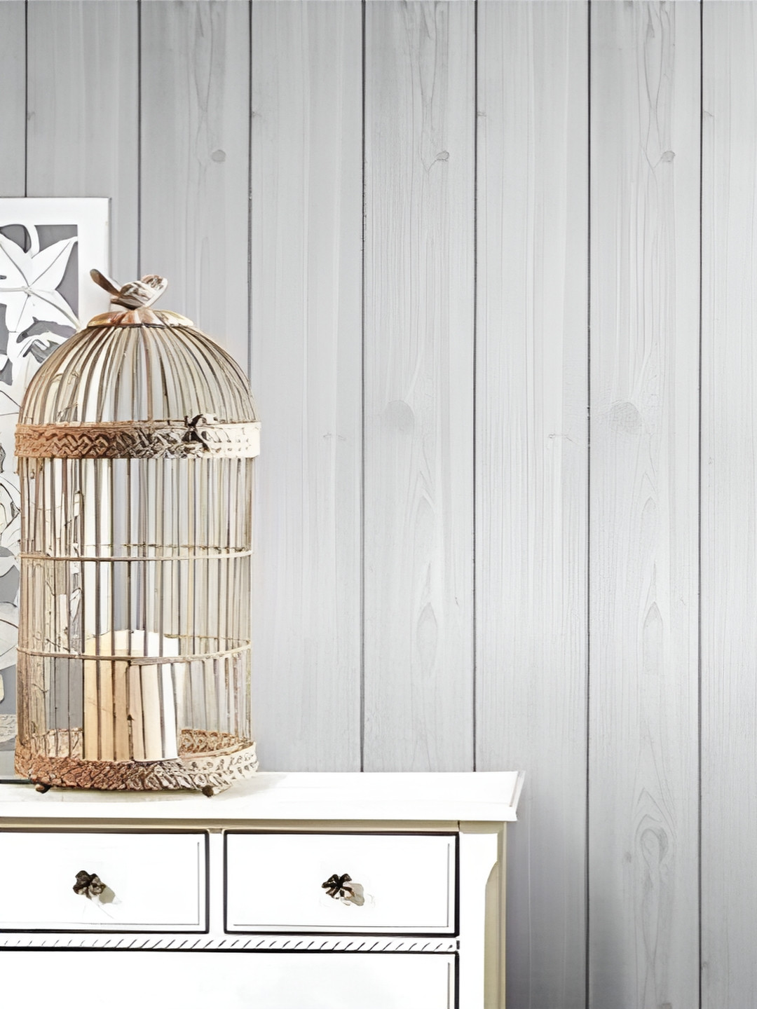 Asian royal Pink Striped Printed Waterproof Wallpaper