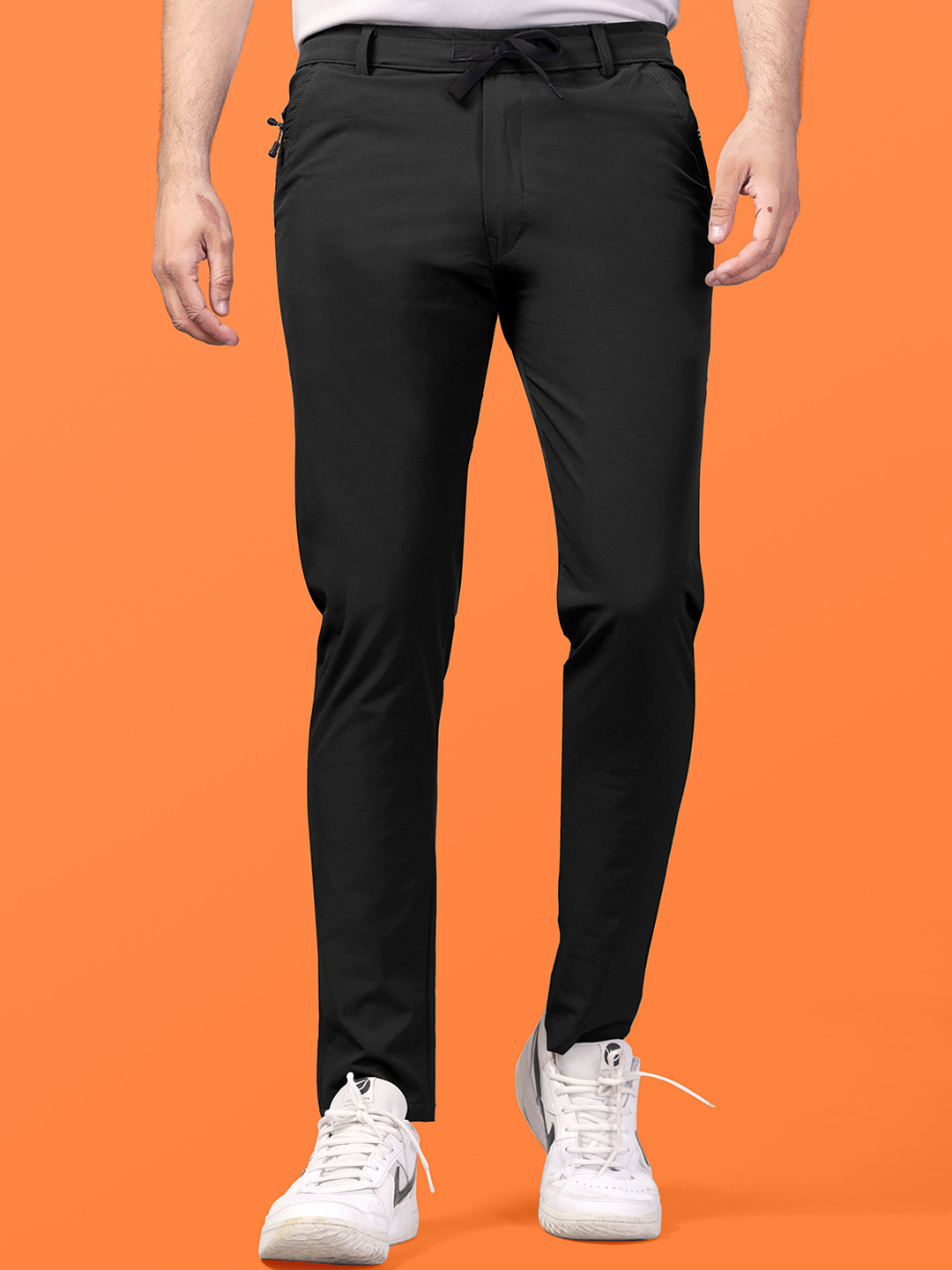 Caracola Men Mid-Rise Regular Fit Chinos Trousers