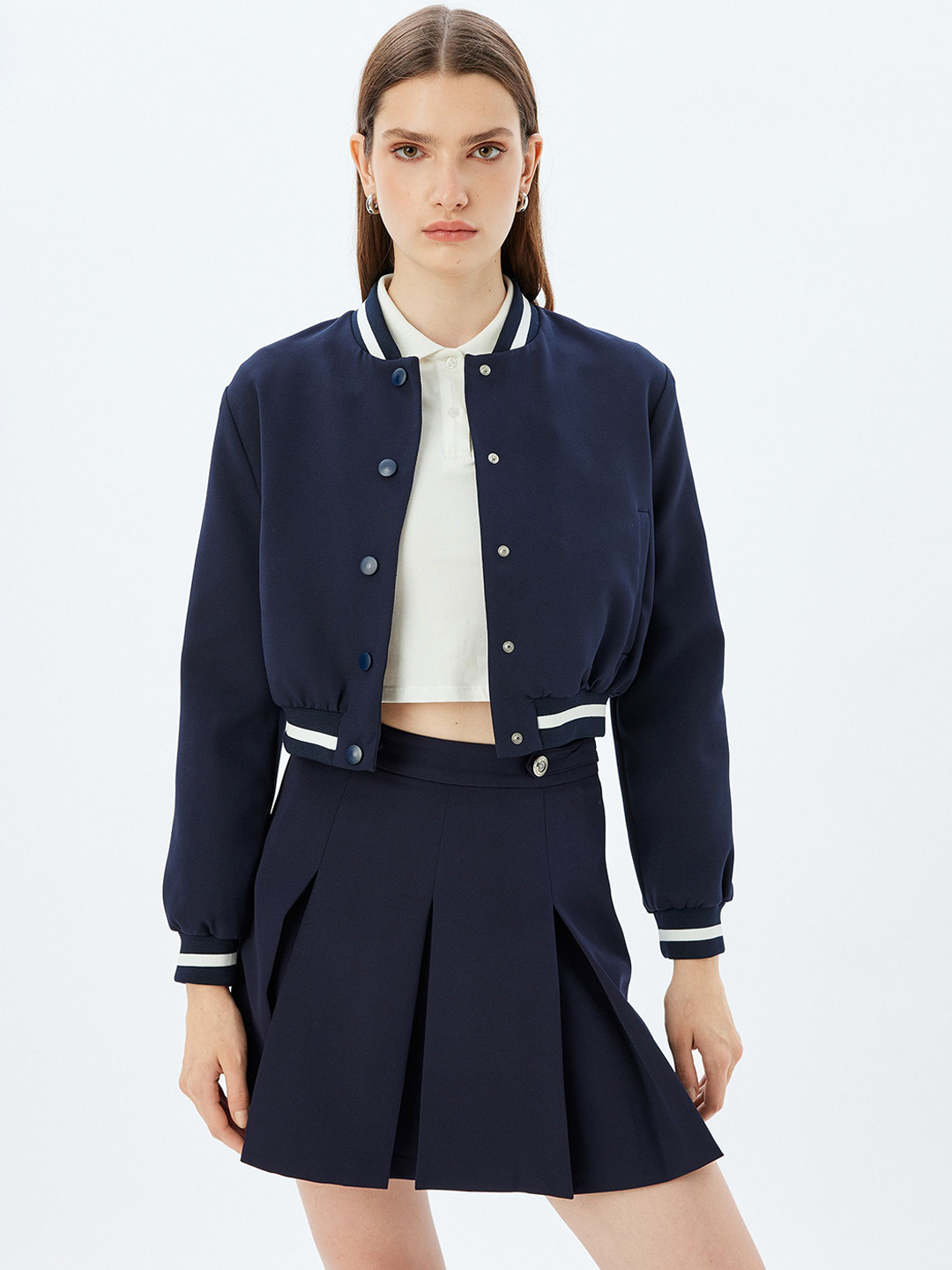 Koton Shawl Collar Long Sleeves Parka Jacket