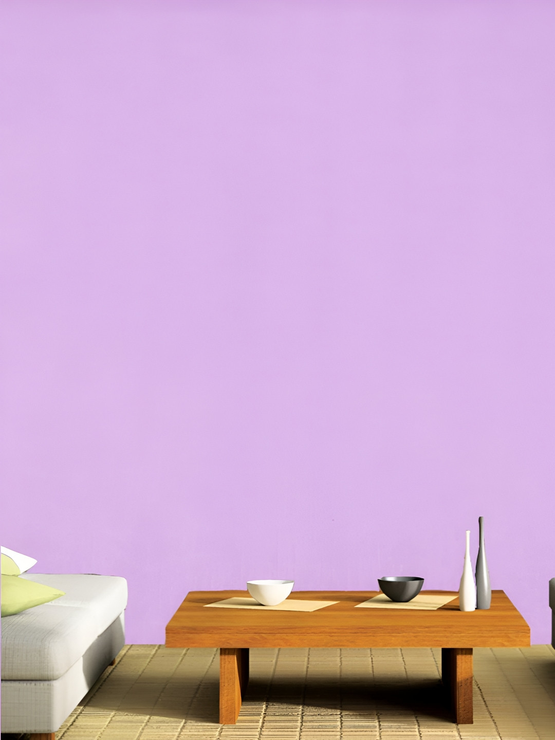 Asian royal Lavender-Colored Waterproof Wallpaper