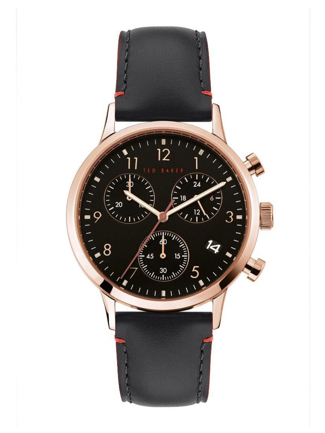 Ted Baker Men Dial & Leather Straps Analogue Watch SHBKPCSF905NT