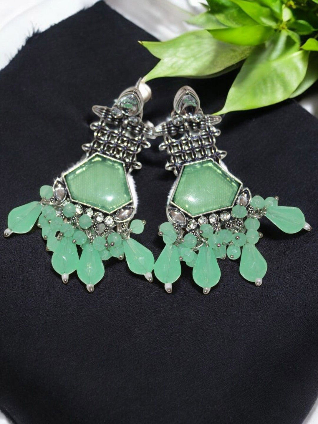 Jolly Faces Contemporary Drop Earrings