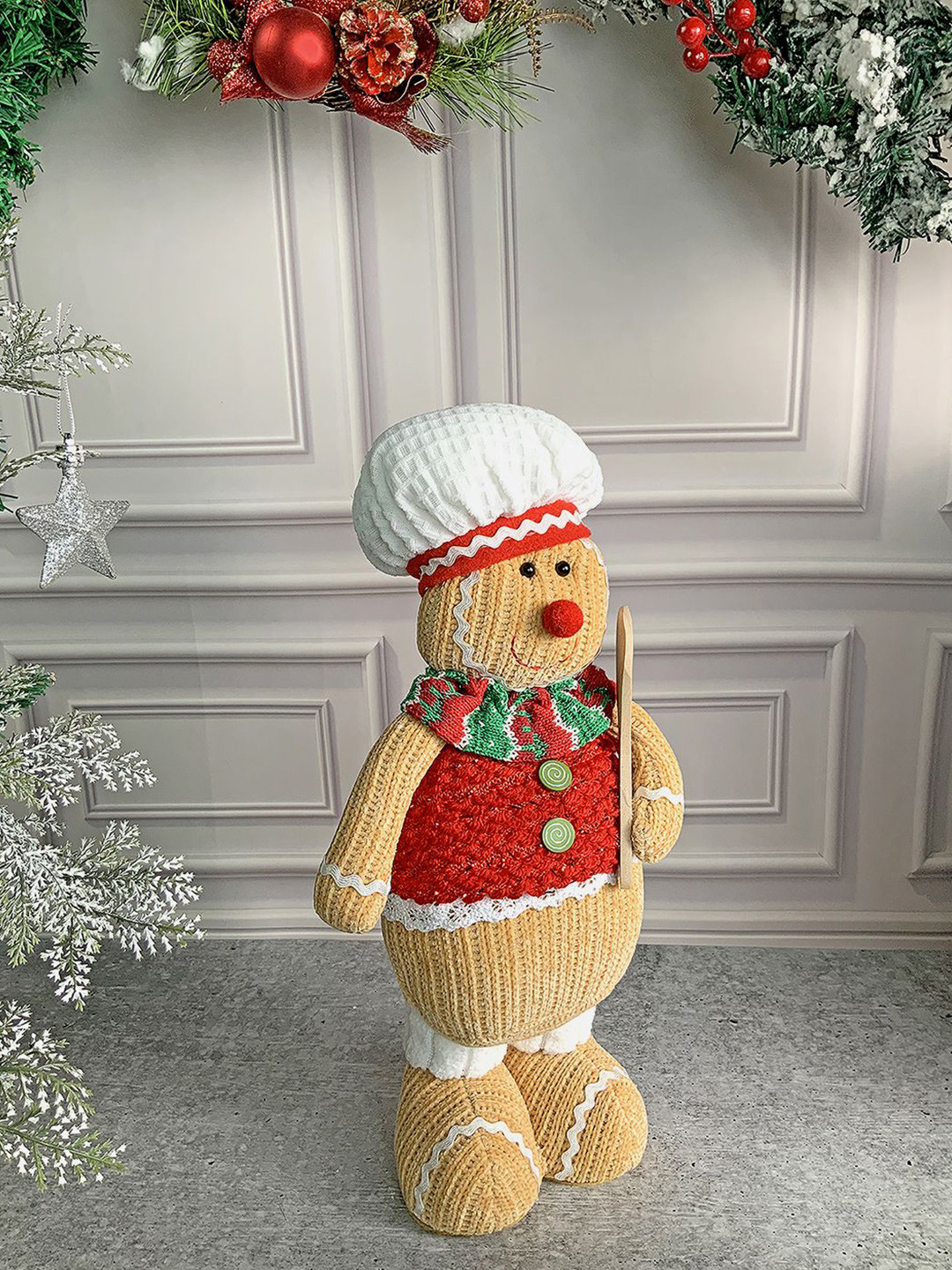 Little Surprise Box LLP Kids Red Self Standing Christmas Decor