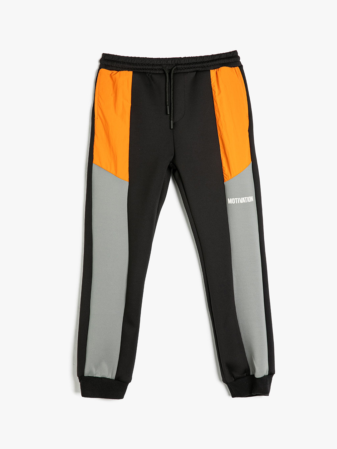 Koton Boys Colour-Blocked Joggers Track Pants