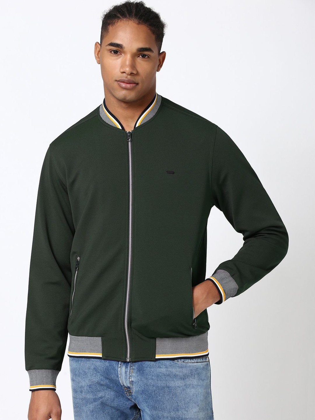 Peter England Casuals Men Bomber Jacket