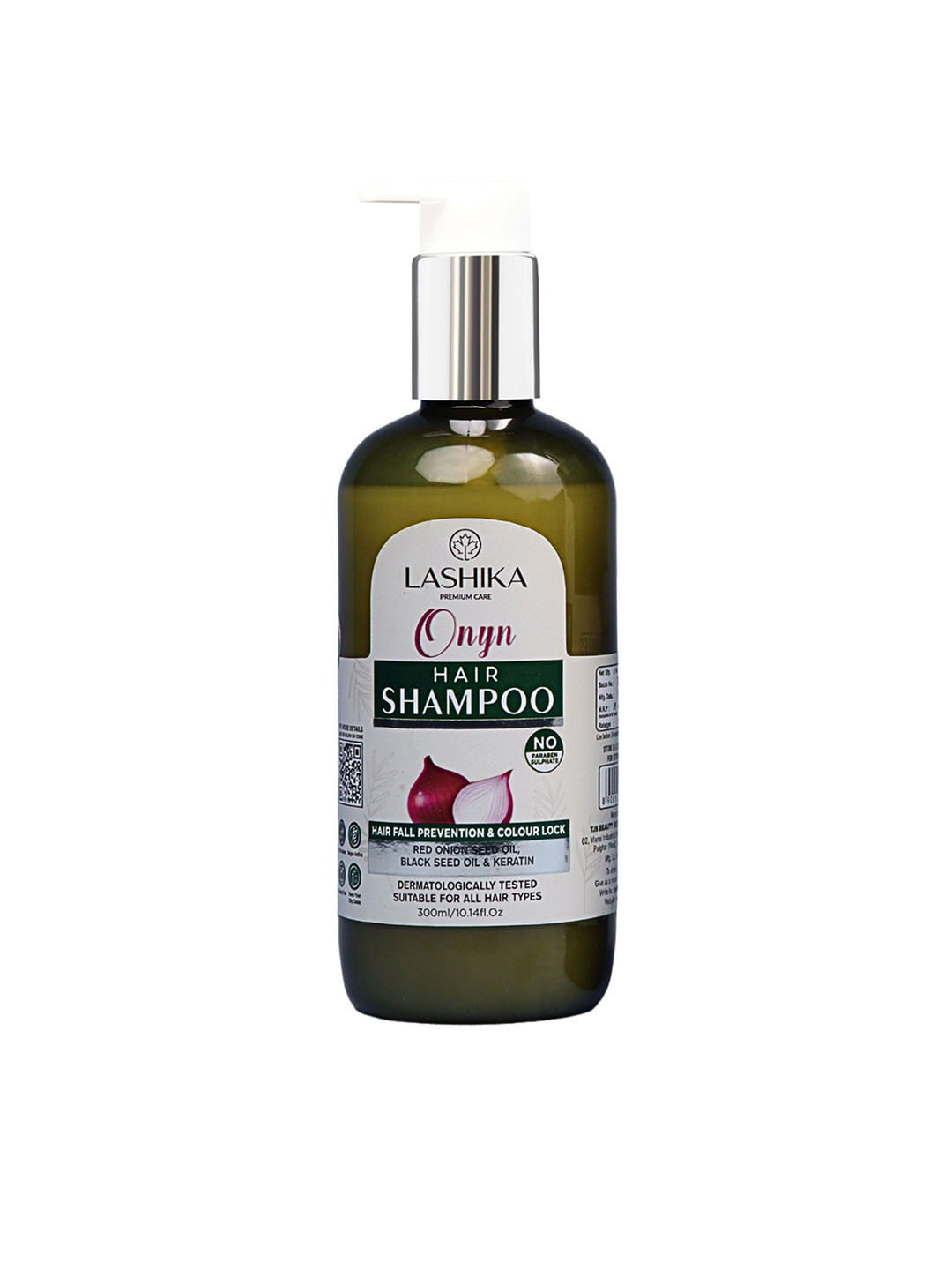 LASHIKA Hair Fall Prevention & Colour Lock Onyn Hair Shampoo- 300 ml