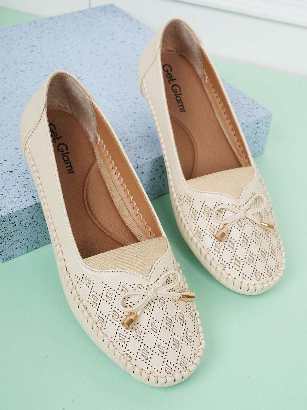 Get Glamr Women Round Toe Ballerinas with Tassels Flats