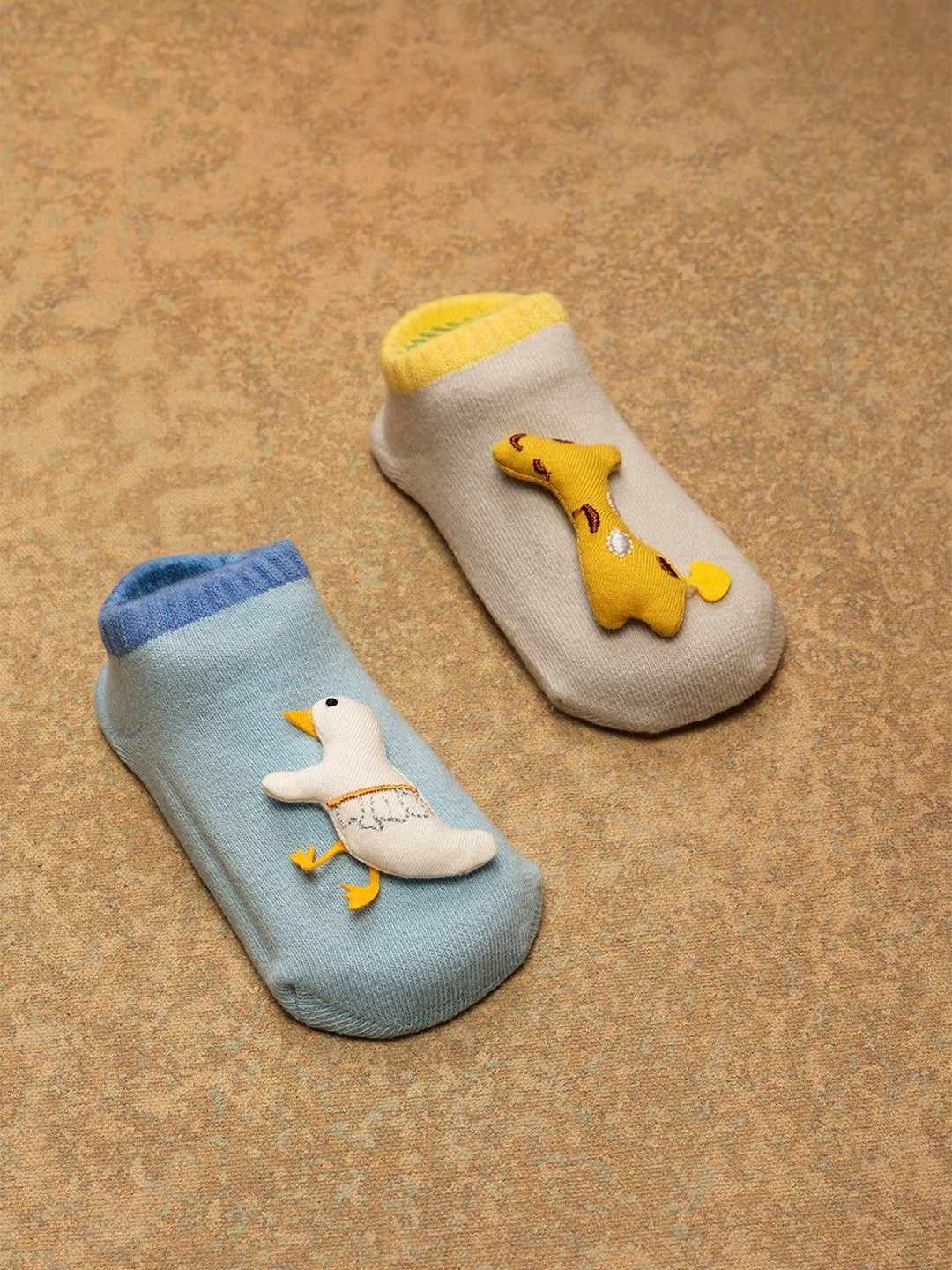 One Friday Kids Infants Pack Of 2 Ankle-Length Socks