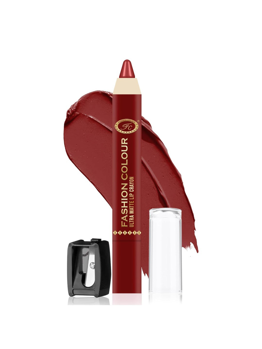 Fashion Colour Long Lasting Lip Crayon- TANGO RED 2.8gm